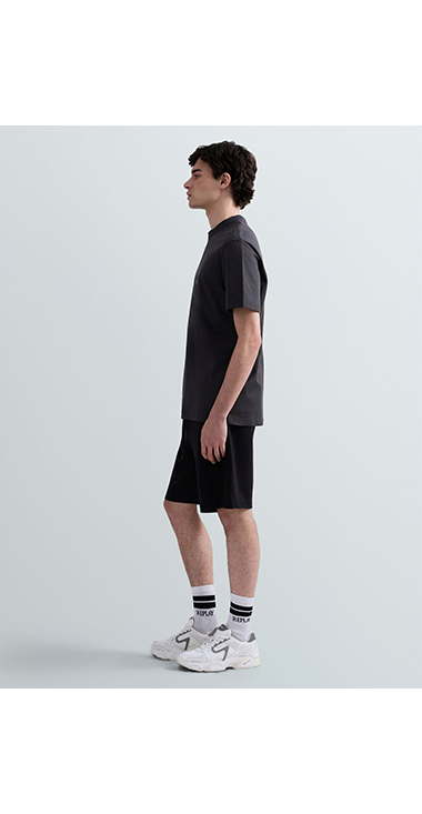 ヘビーコットンジャージーゴシックロゴTシャツ 詳細画像